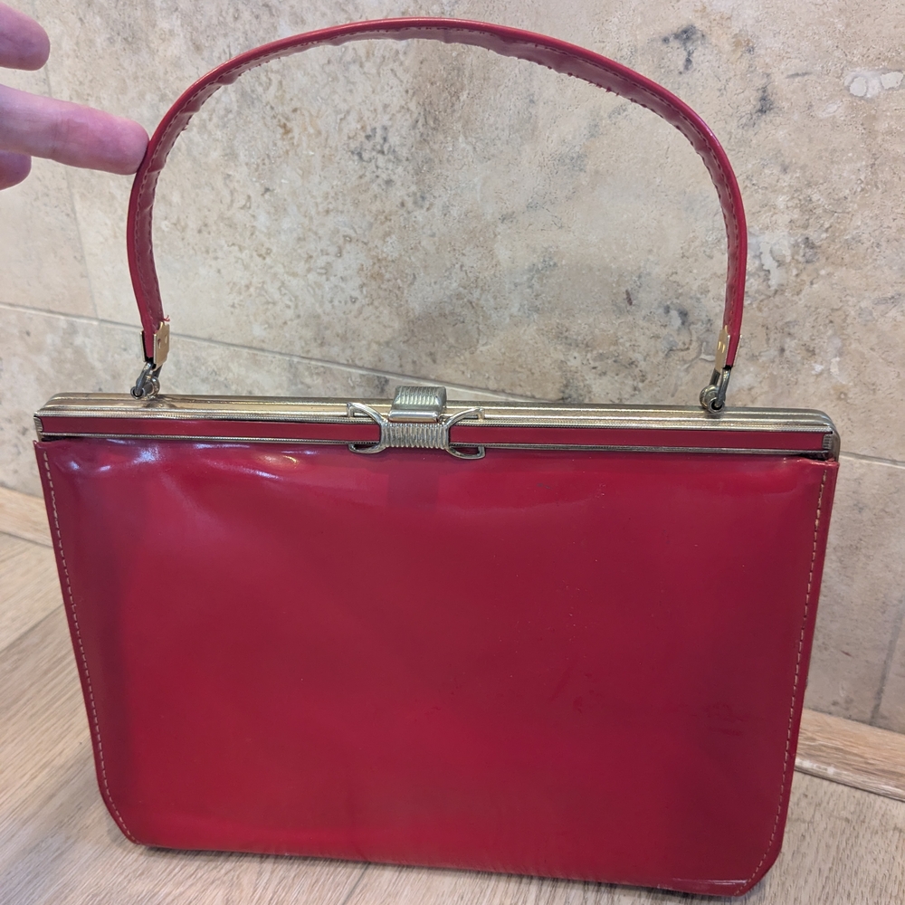Elegant Red Handbag